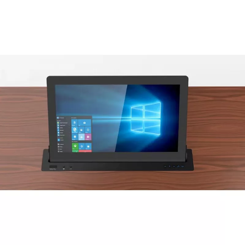 Моторизированный выдвижной монитор Wize WR-22GE Touch (серия Genius Ergo)