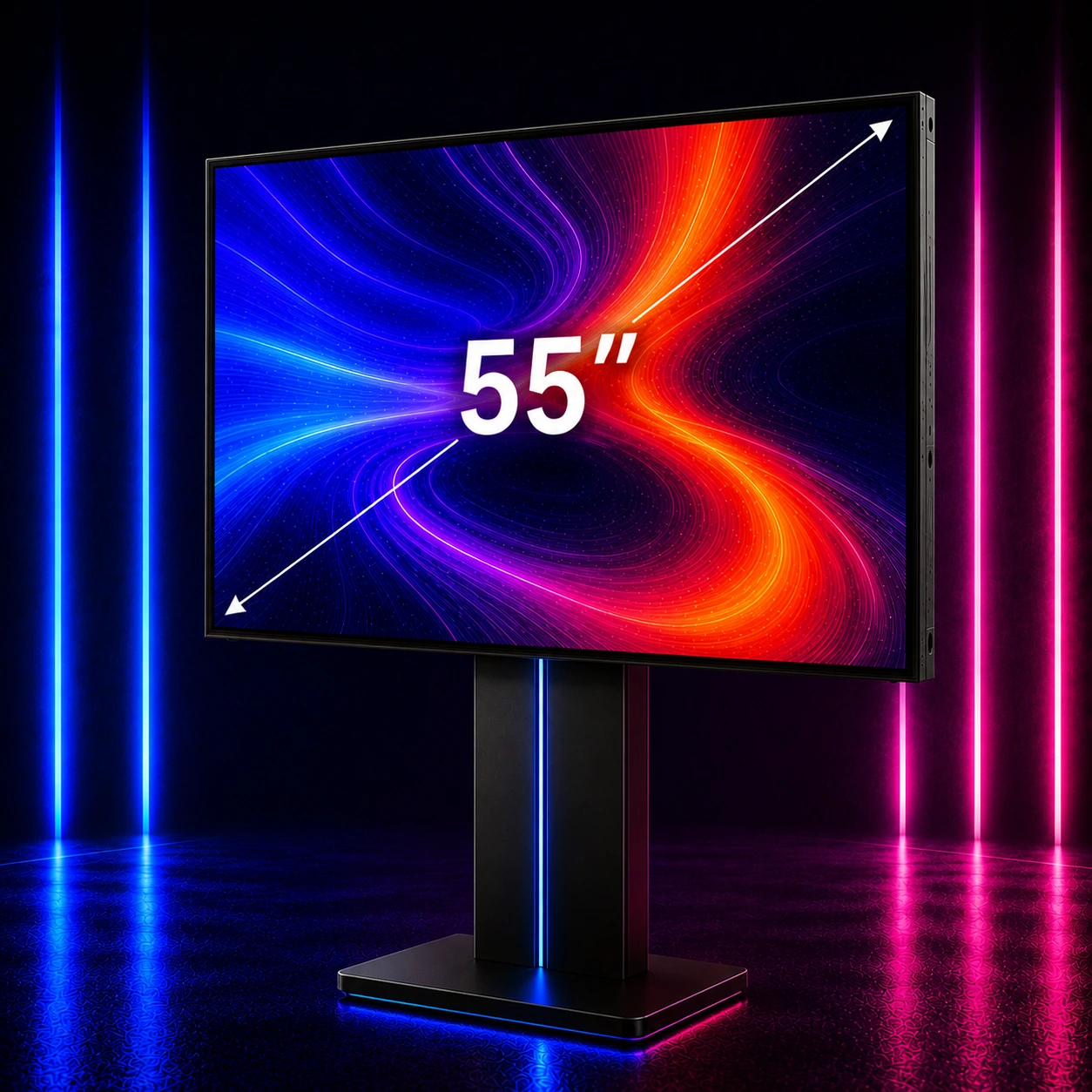 55 дюймов